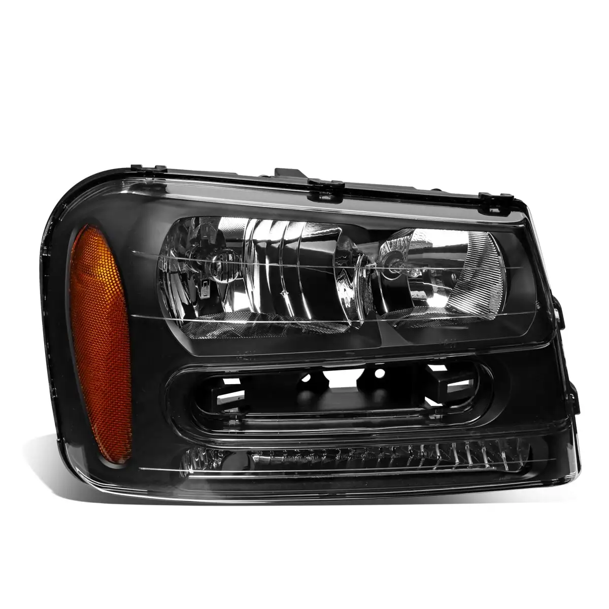 DNA Motoring OEM-HL-0026-R For 2002 to 2009 Chevy Traiblazer EXT 1PC Factory Style Headlight Headlamp Assembly Right / Passenger Side 03 04 05 06 07 08 GM2503213