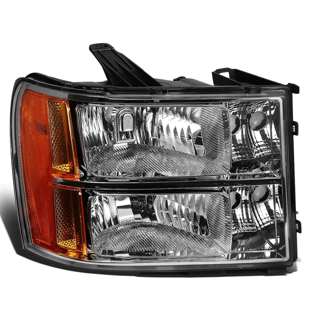 DNA Motoring OEM-HL-0031-R For 2007 to 2014 GMC Sierra 1500 2500 HD 3500 HD Truck Factory Style Headlight Lamp Assembly Right / Passenger Side GM2503283