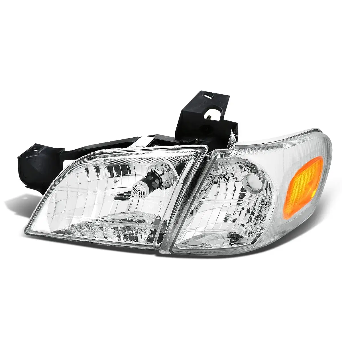 DNA Motoring OEM-HL-0033-L For 1997 to 2005 Chevy Venture Oldsmobile Silhouette Pontiac Montana Left / Driver Side Factory Style Headlight Corner Headlamp 98 99 00 01 02 03 04 05 GM2502175