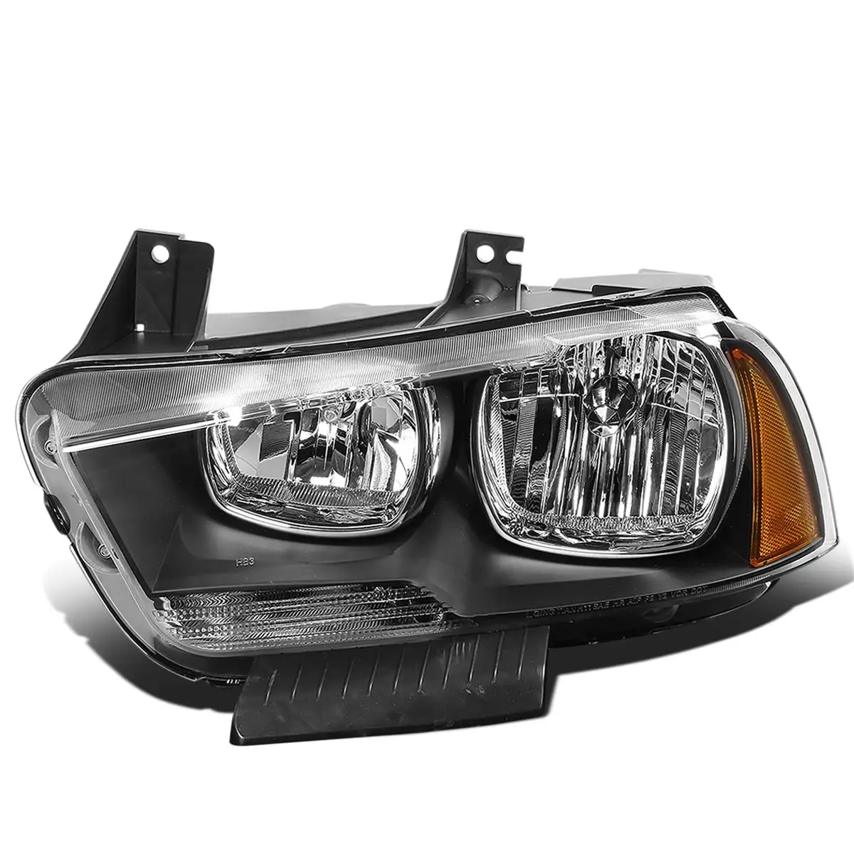 DNA Motoring OEM-HL-0035-L For 2011 to 2014 Dodge Charger 1PC Factory Style Driving Headlight Headlamp Assembly Left / Driver Side 12 13 CH2502232