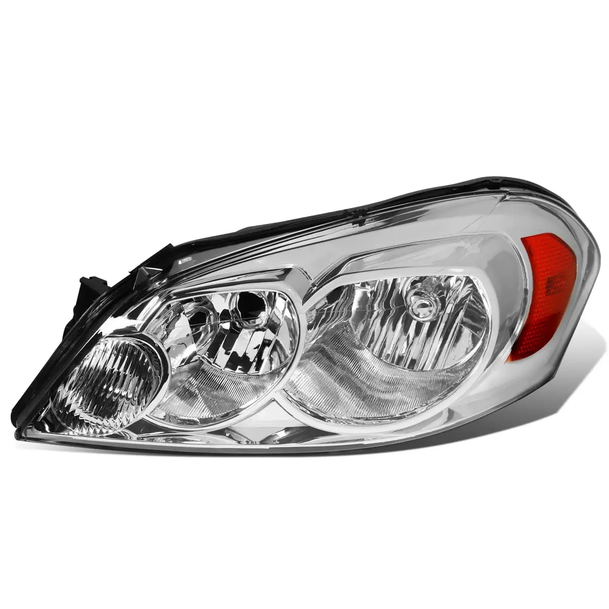 DNA Motoring OEM-HL-0037-L For 2006 to 2016 Chevy Impala Limited Monte Carlo 1PC Factory Style Headlight Headlamp Assembly Left / Driver Side 07 08 09 10 11 12 13 14 15 GM2502261