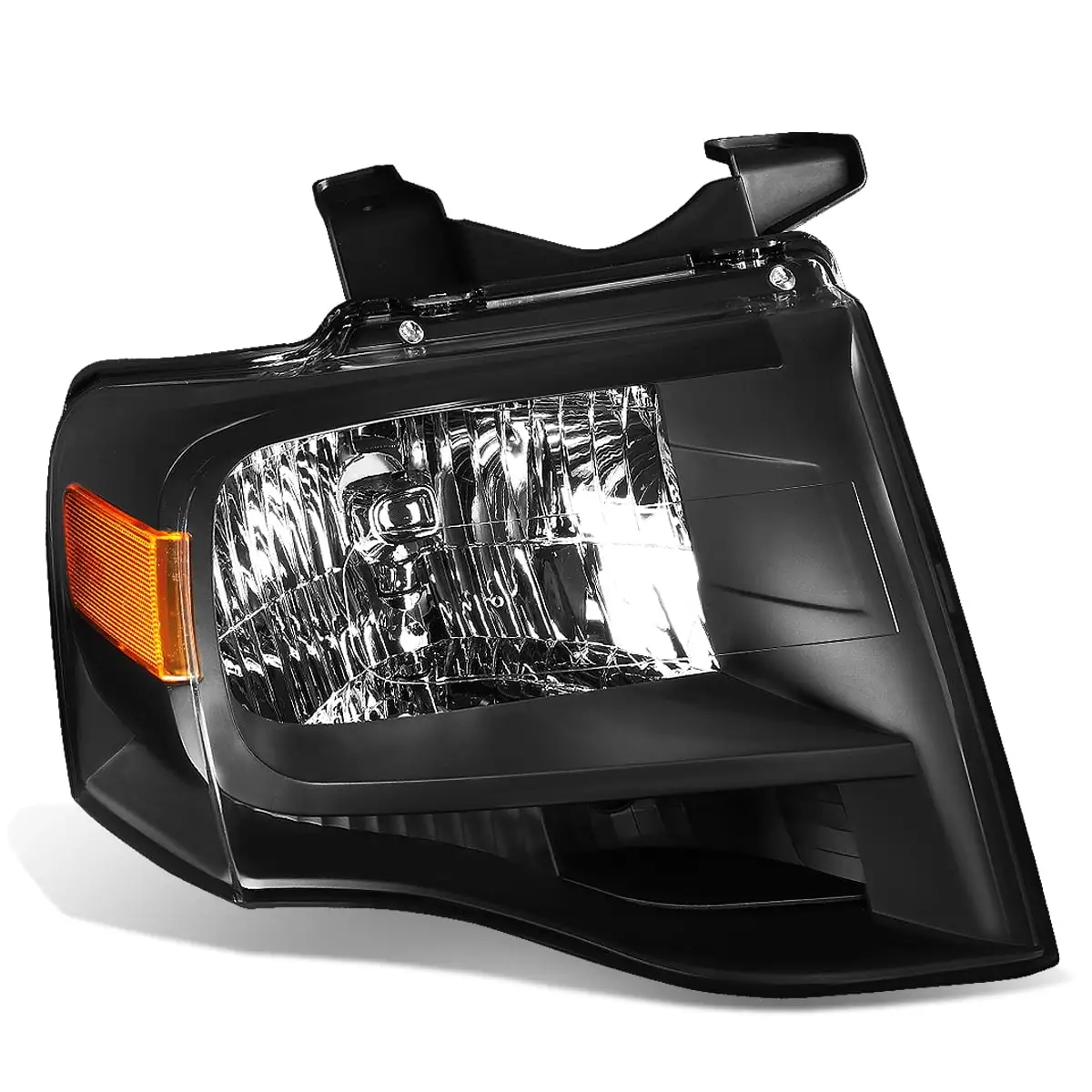 DNA Motoring OEM-HL-0045-R For 2007 to 2014 Ford Expedition 1PC Factory Style Front Headlight Headlamp Assembly Right / Passenger Side 08 09 10 11 12 13 FO2503227