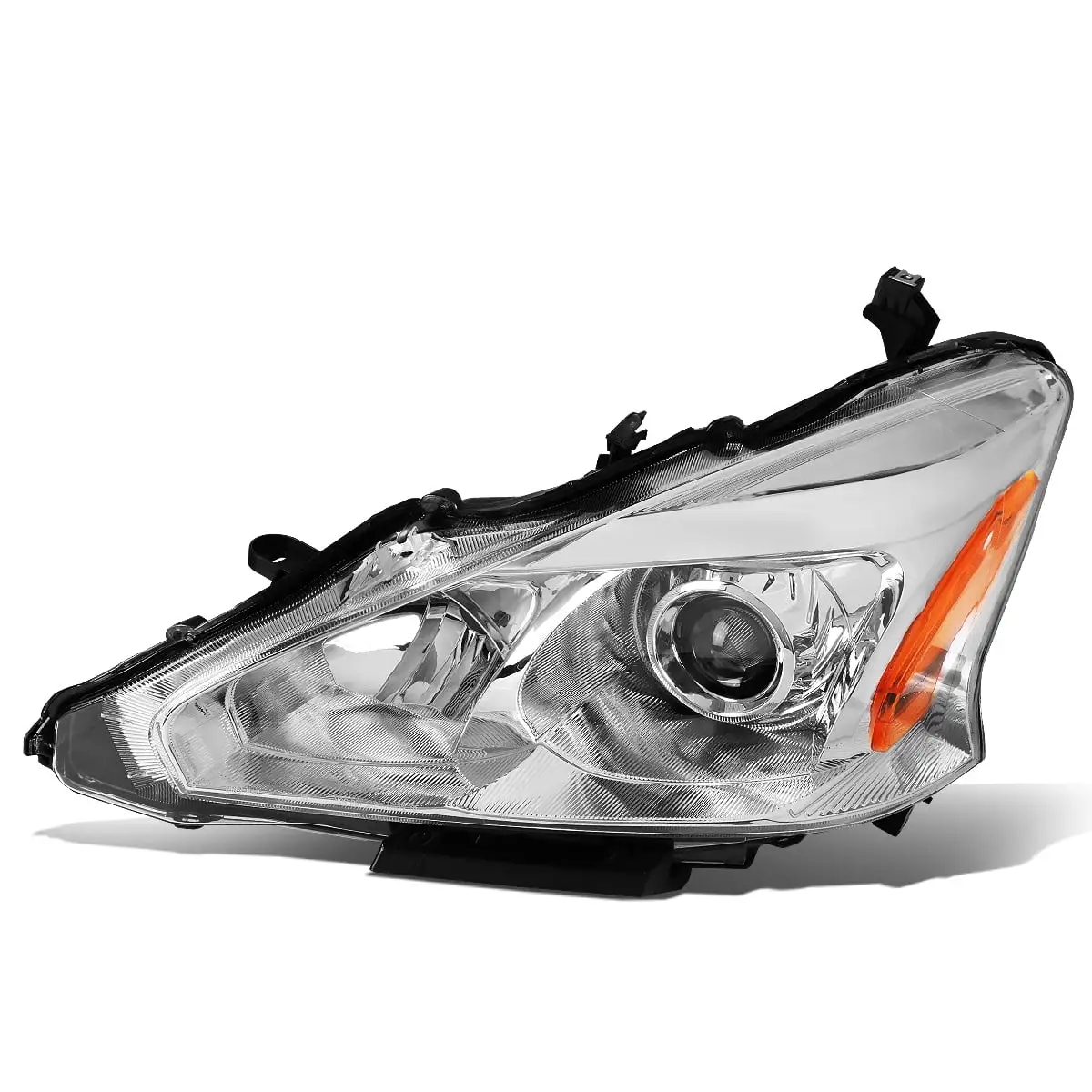 DNA Motoring OEM-HL-0069-L For 2013 to 2015 Nissan Altima Sedan Left / Driver Side Factory Style Projector Headlight Headlamp 14 NI2502208