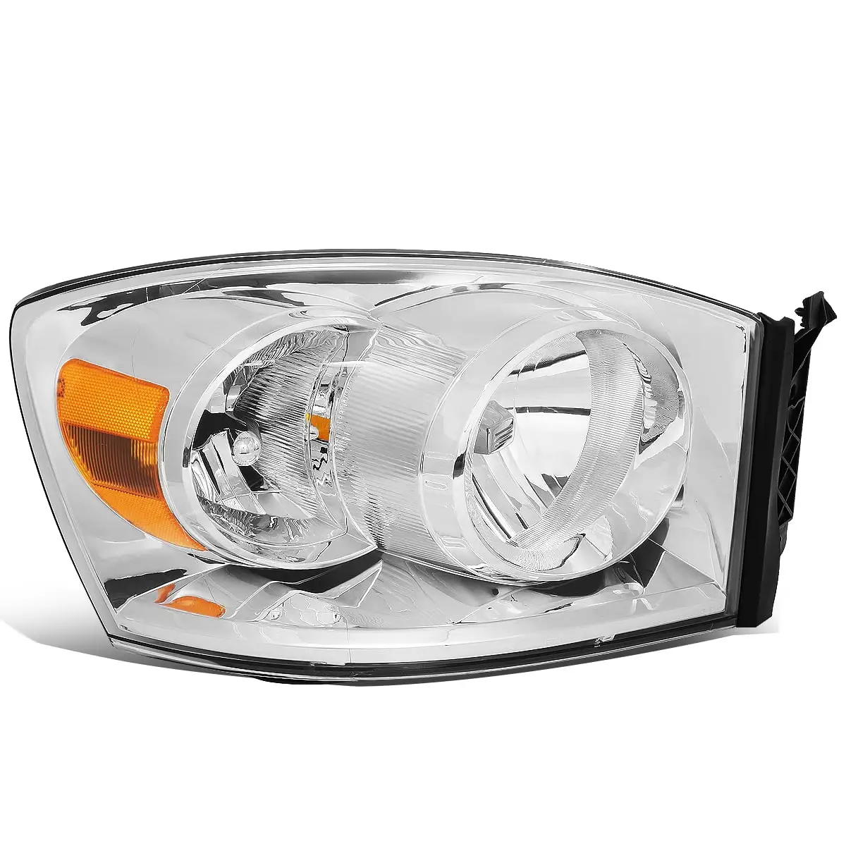 DNA Motoring OEM-HL-0076-R For 2007 to 2010 Dodge Ram 1500 2500 3500 4500 5500 Factory Style Right Side Headlight Headlamp 08 09