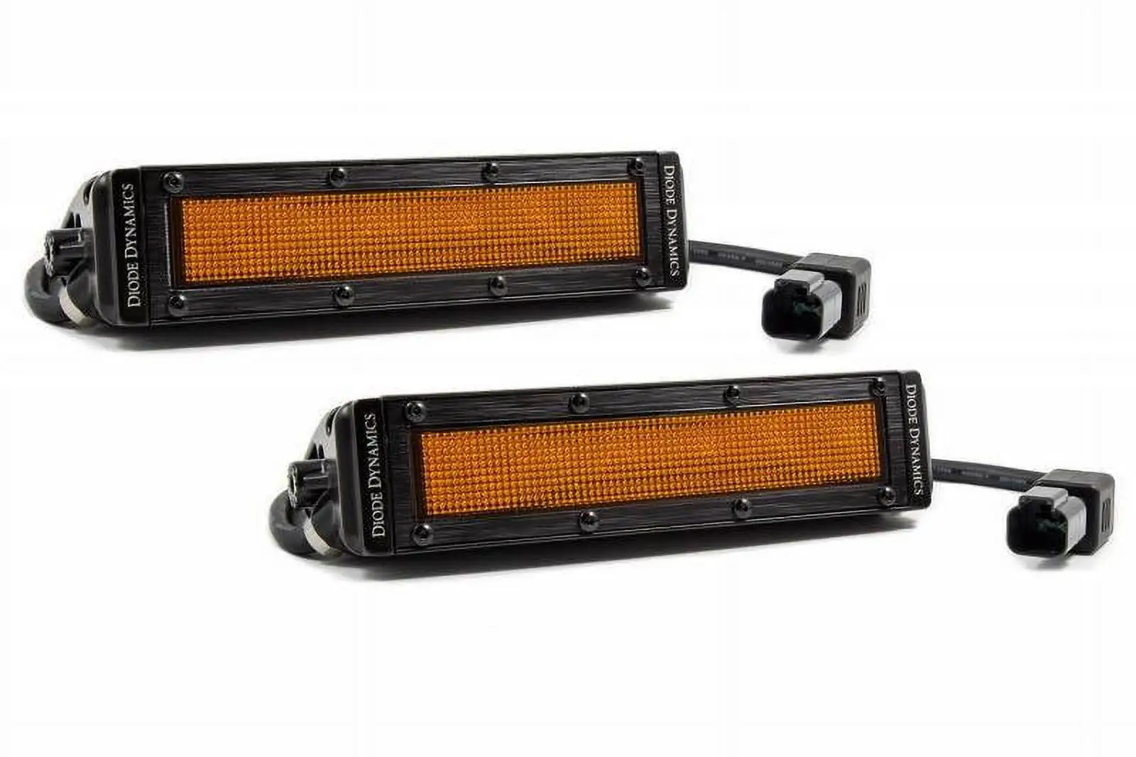 Diode Dynamics Stage Series 6 SAE DOT Amber Light Bar Pair DD6040P