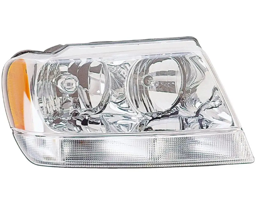 Dorman 1590317 Passenger Side Headlight Assembly for Specific Jeep Models Fits select: 1999-2004 JEEP GRAND CHEROKEE LIMITED