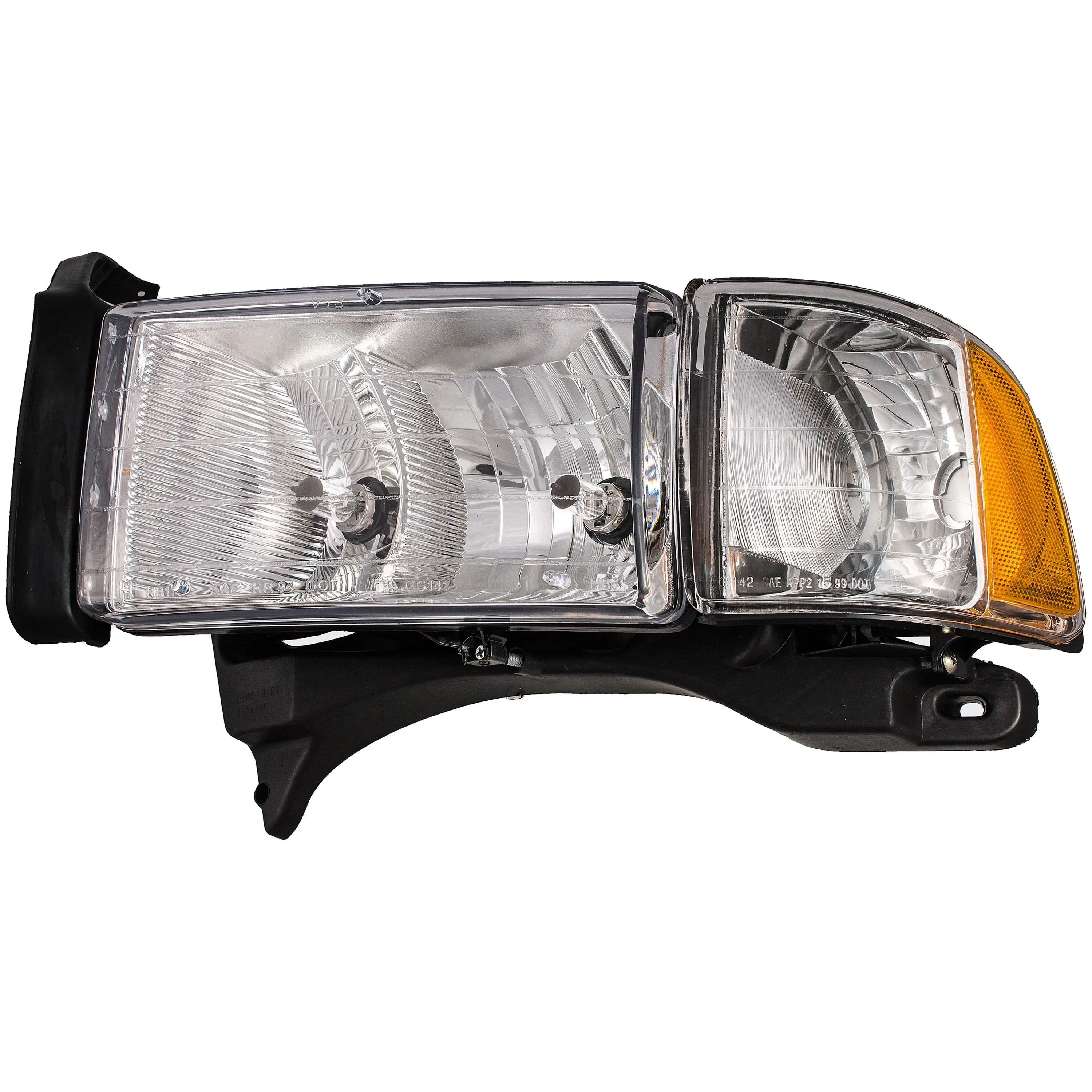 Dorman 1590468 Driver Side Headlight Assembly for Specific Dodge Models Fits select: 1999-2001 DODGE RAM 1500. 1999-2002 DODGE RAM 2500