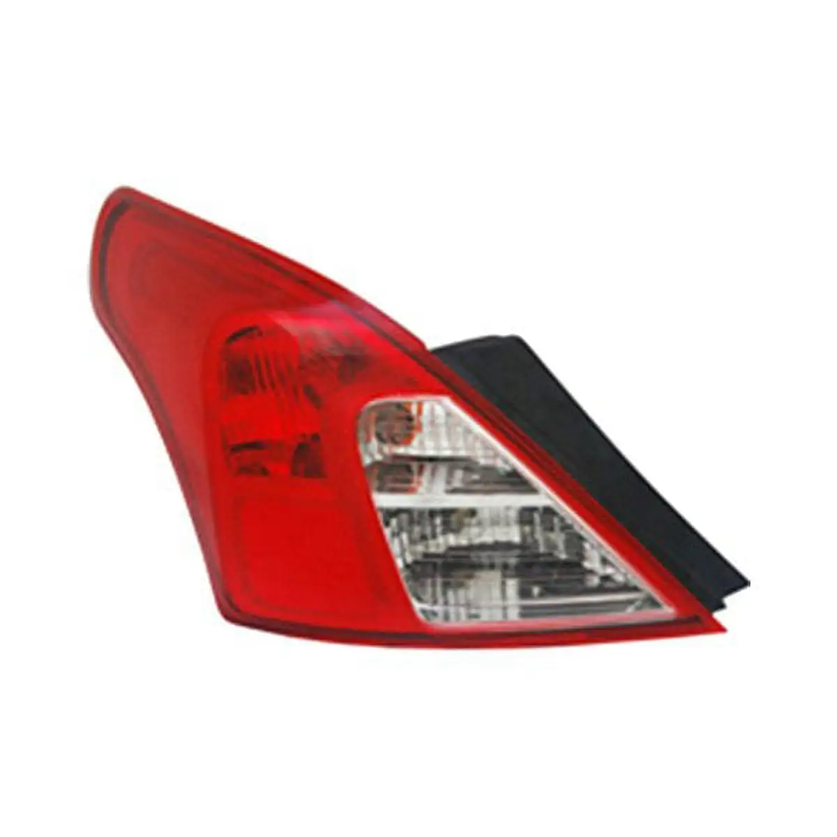 KAI New CAPA Certified Standard Replacement Passenger Side Tail Light Lens And Housing. Fits 2004-2006 Chevrolet Silverado