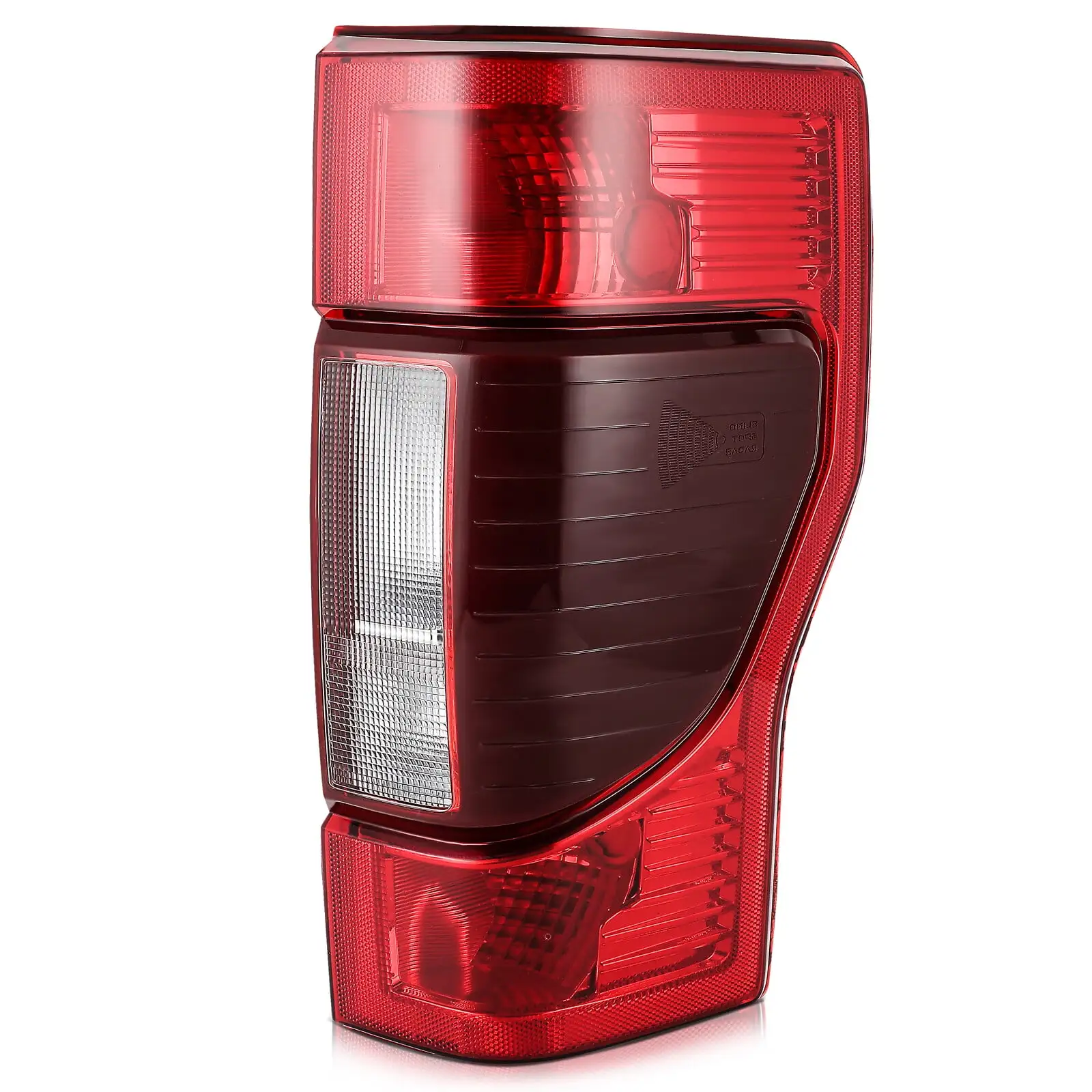 ECCPP Tail light Assembly Compatible For Ford F-250 Super Duty 2020-2022.For Ford F-350 Super Duty 2020-2022.For Ford F-450 Super Duty 2020-2022 Passenger Side (Chrome Housing Red Lens)