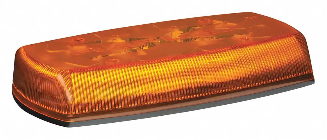 Ecco Mini Light Bar.15 L.Amber 5580A