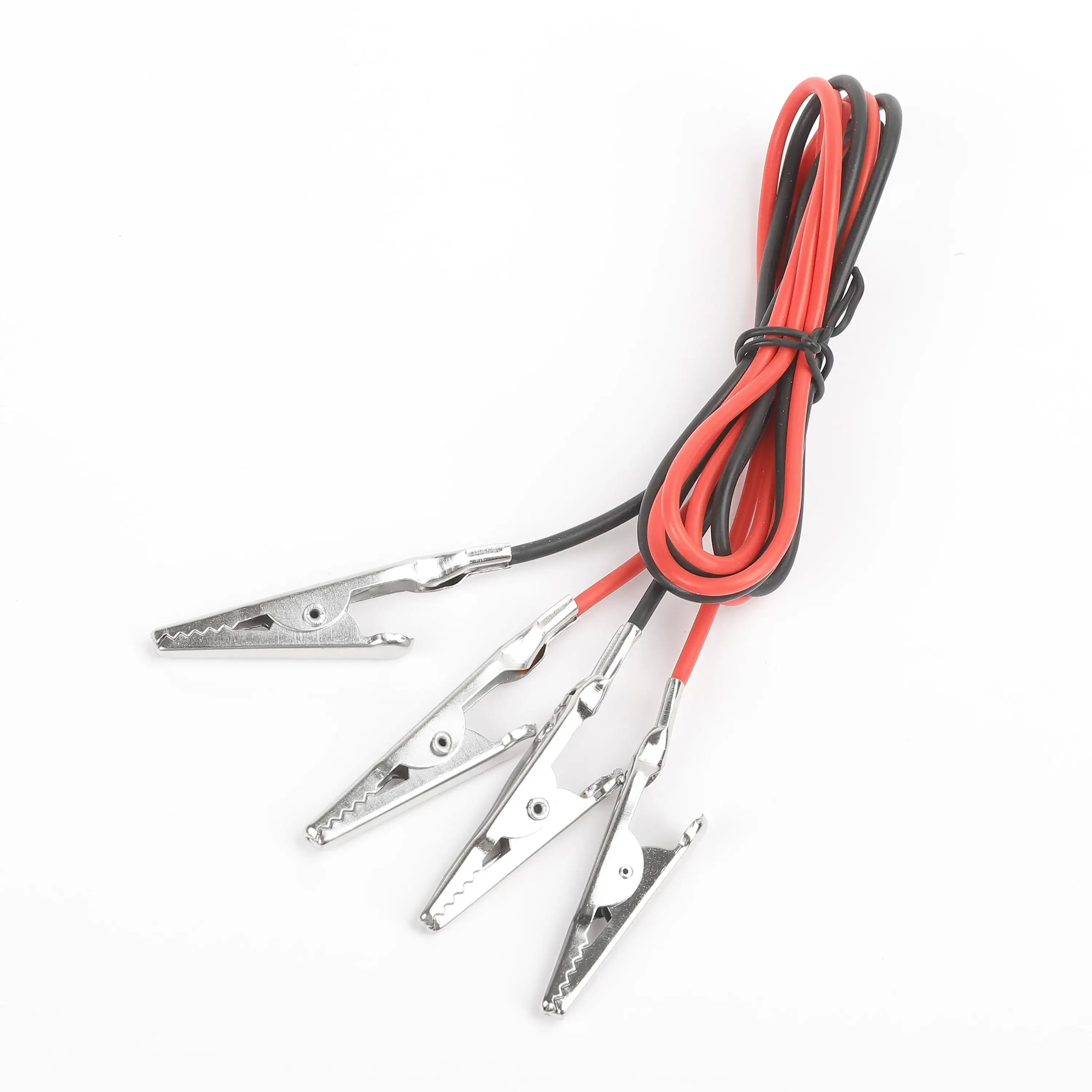 Ever Start 30-inch Test Lead Black & Red. Model 5130. 4 Alligator Clips. 2 Electrical Wires. 22AWG