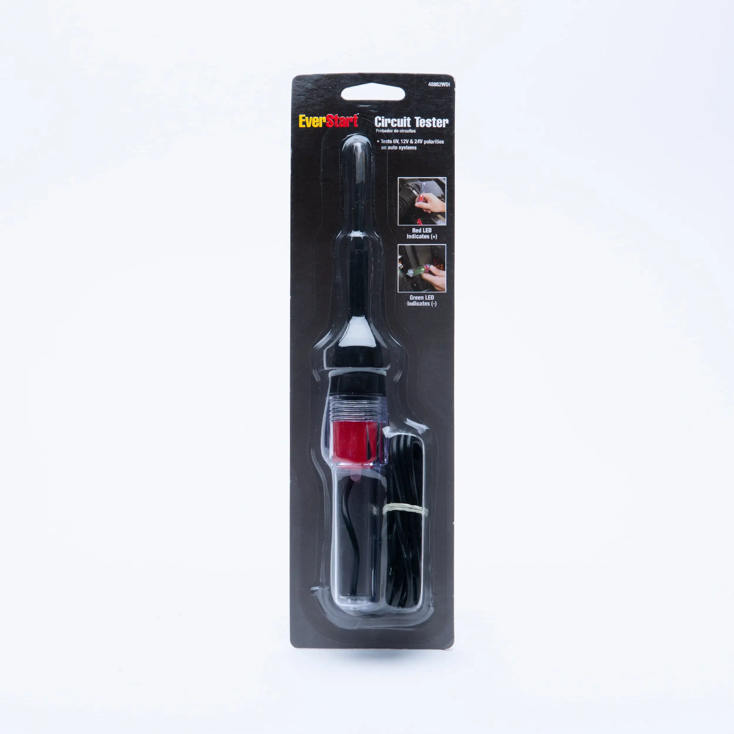 EverStart Plus 6/12/24V Electrical Voltage Auto Circuit Tester. 48882WDI. Quantity: 1. 0.25 lbs.