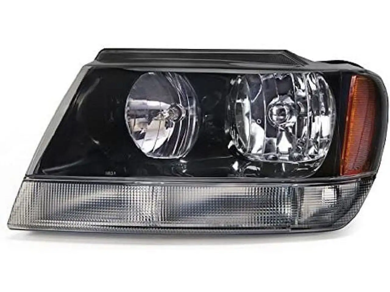 Front Left Driver Side Headlight Assembly - Compatible with 2002 - 2004 Jeep Grand Cherokee 2003