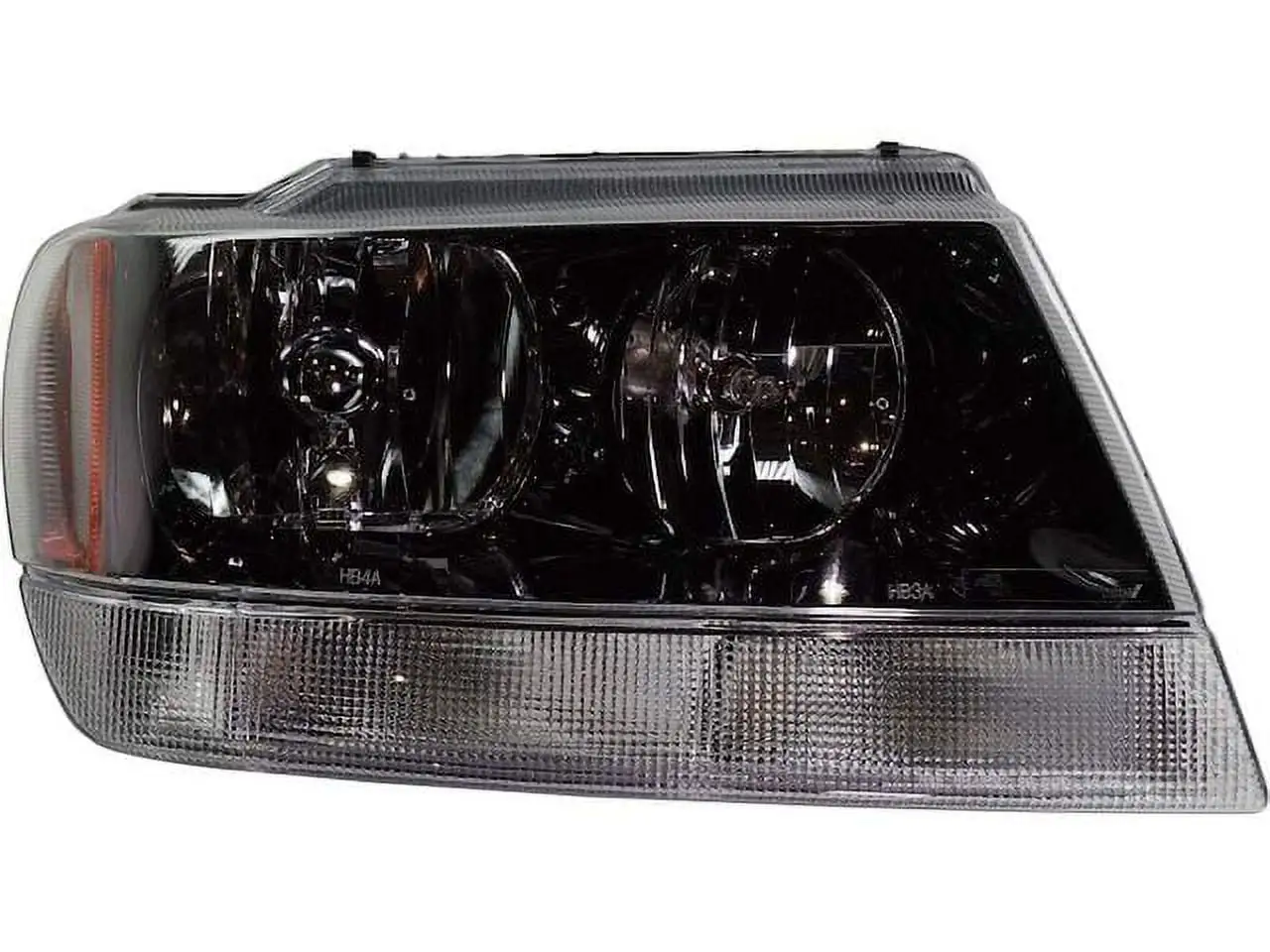 Front Right Passenger Side Headlight Assembly - Compatible with 2002 - 2004 Jeep Grand Cherokee 2003