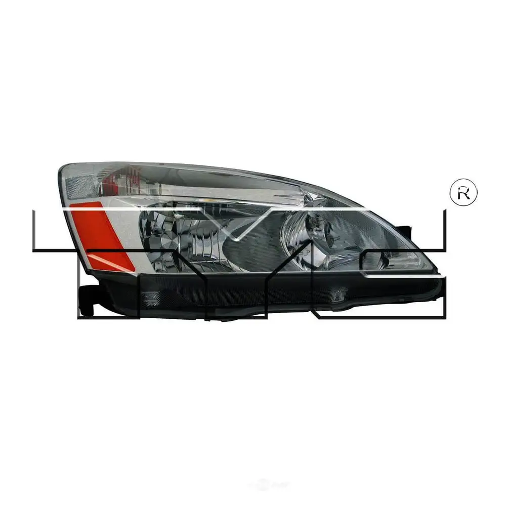 Headlight Assembly Fits 2003 Honda Accord