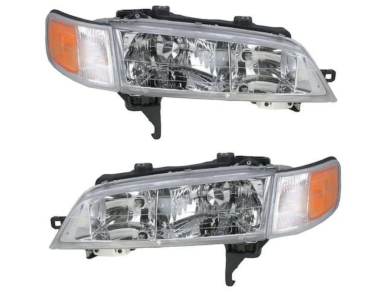 Headlight Assembly Set of 2 - Compatible with 1994 - 1997 Honda Accord 1995 1996