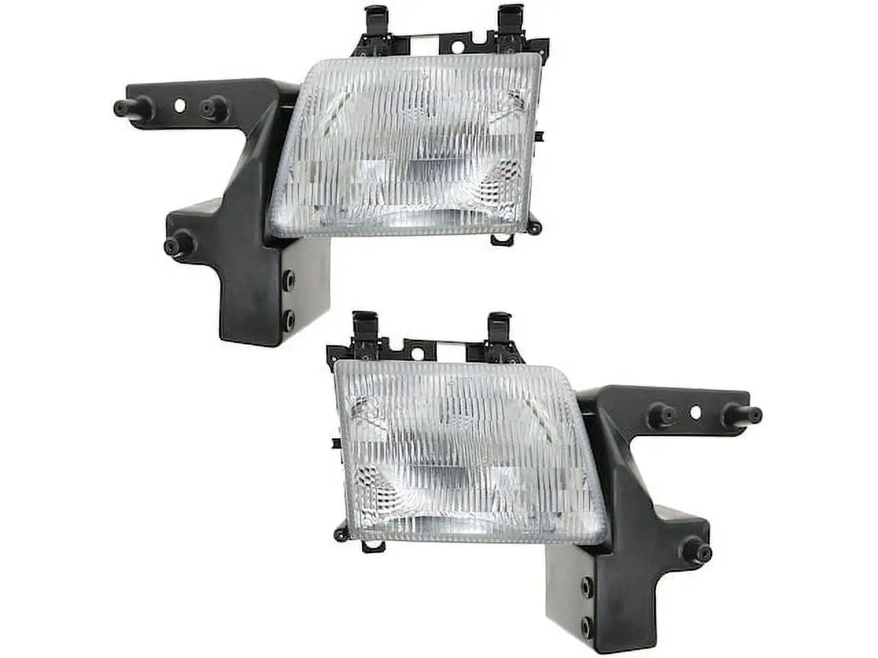 Headlight Assembly Set of 2 - Compatible with 1999 - 2003 Dodge Ram 1500 Van 2000 2001 2002