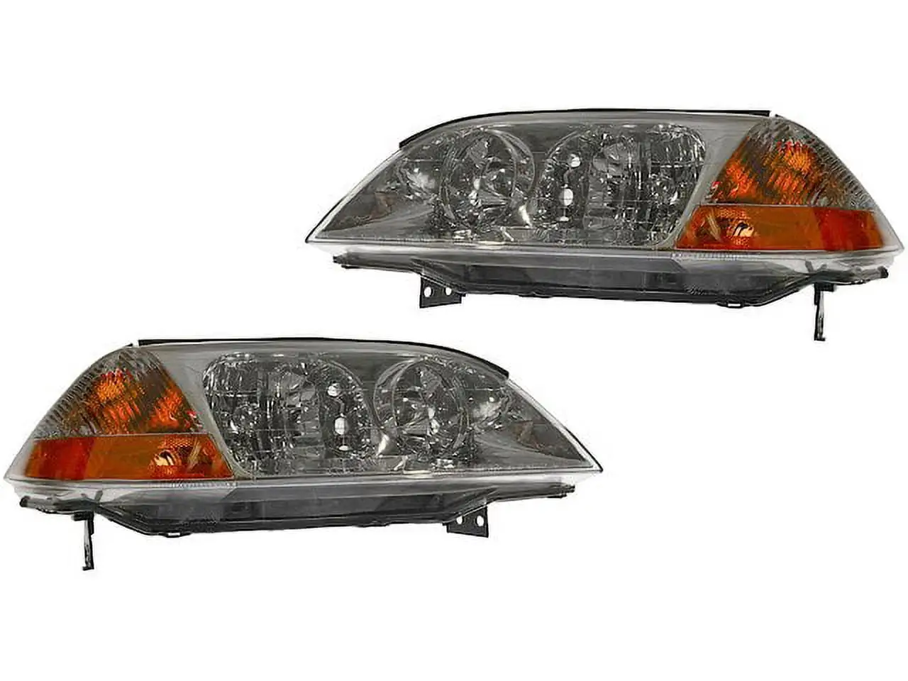 Headlight Assembly - Set of 2 - Compatible with 2001 - 2003 Acura MDX 2002