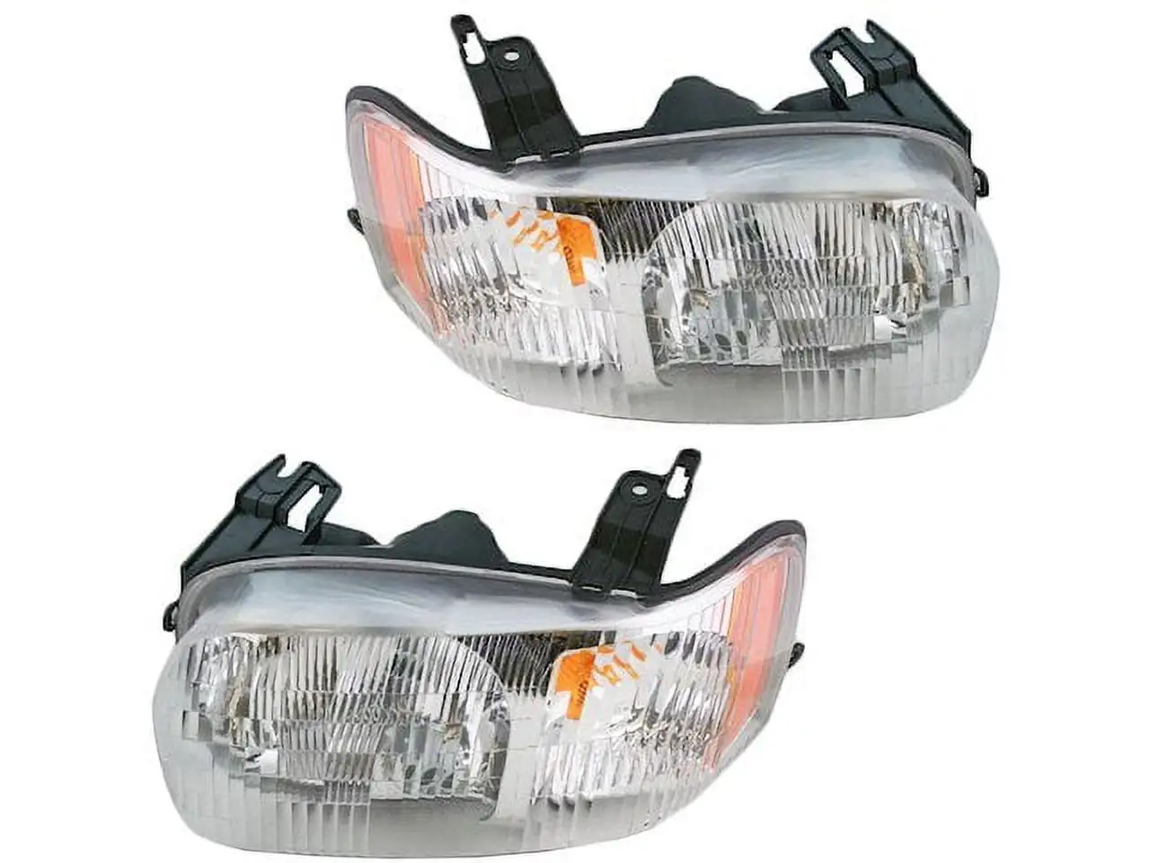 Headlight Assembly Set of 2 - Compatible with 2001 - 2004 Ford Escape 2002 2003