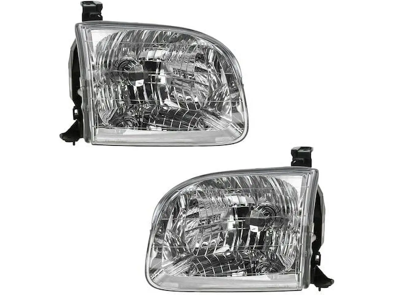 Headlight Assembly Set of 2 - Compatible with 2001 - 2004 Toyota Sequoia 2002 2003