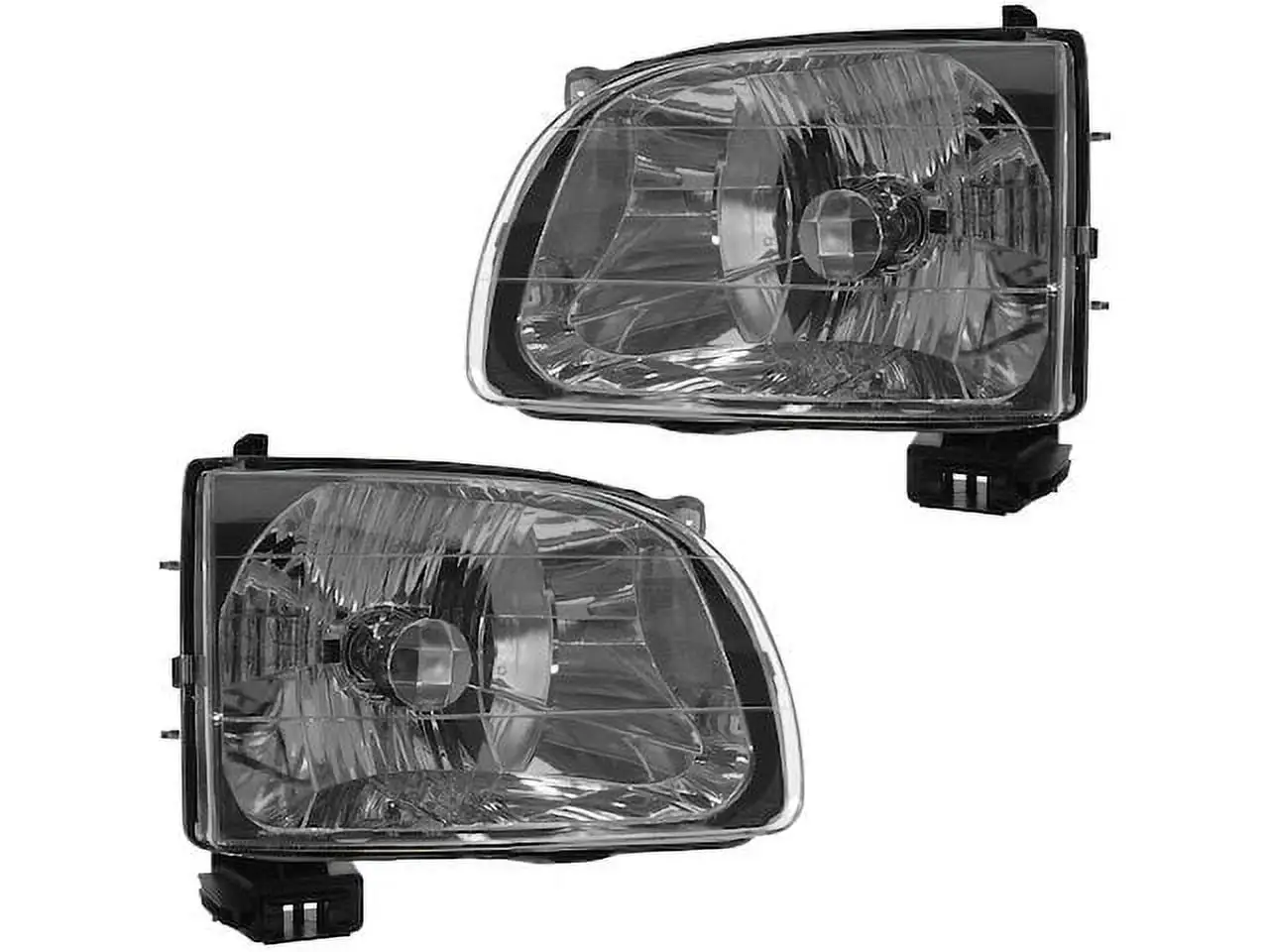 Headlight Assembly - Set of 2 - Compatible with 2001 - 2004 Toyota Tacoma 2002 2003