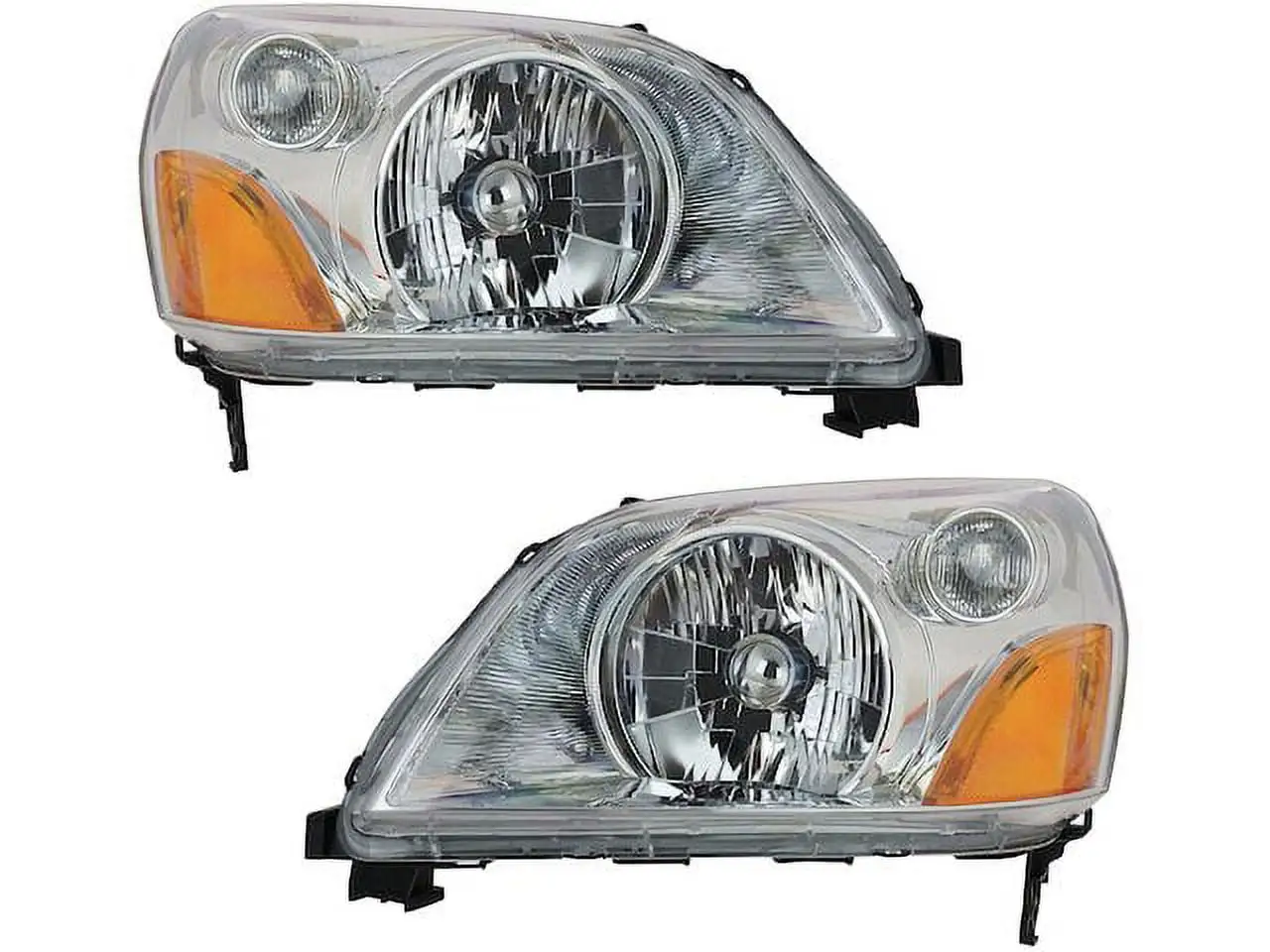 Headlight Assembly Set of 2 - Compatible with 2003 - 2005 Honda Pilot 2004