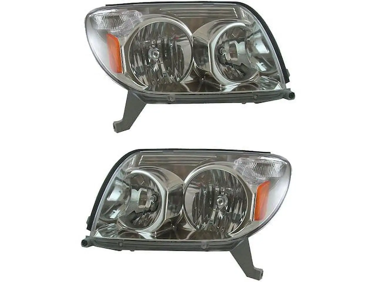 Headlight Assembly Set of 2 - Compatible with 2003 - 2005 Toyota 4Runner 2004