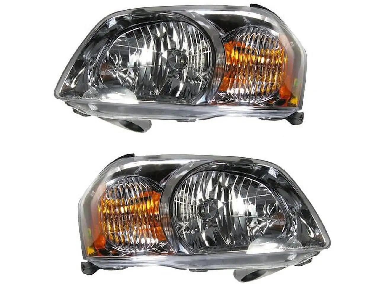 Headlight Assembly Set of 2 - Compatible with 2005 - 2006 Mazda Tribute