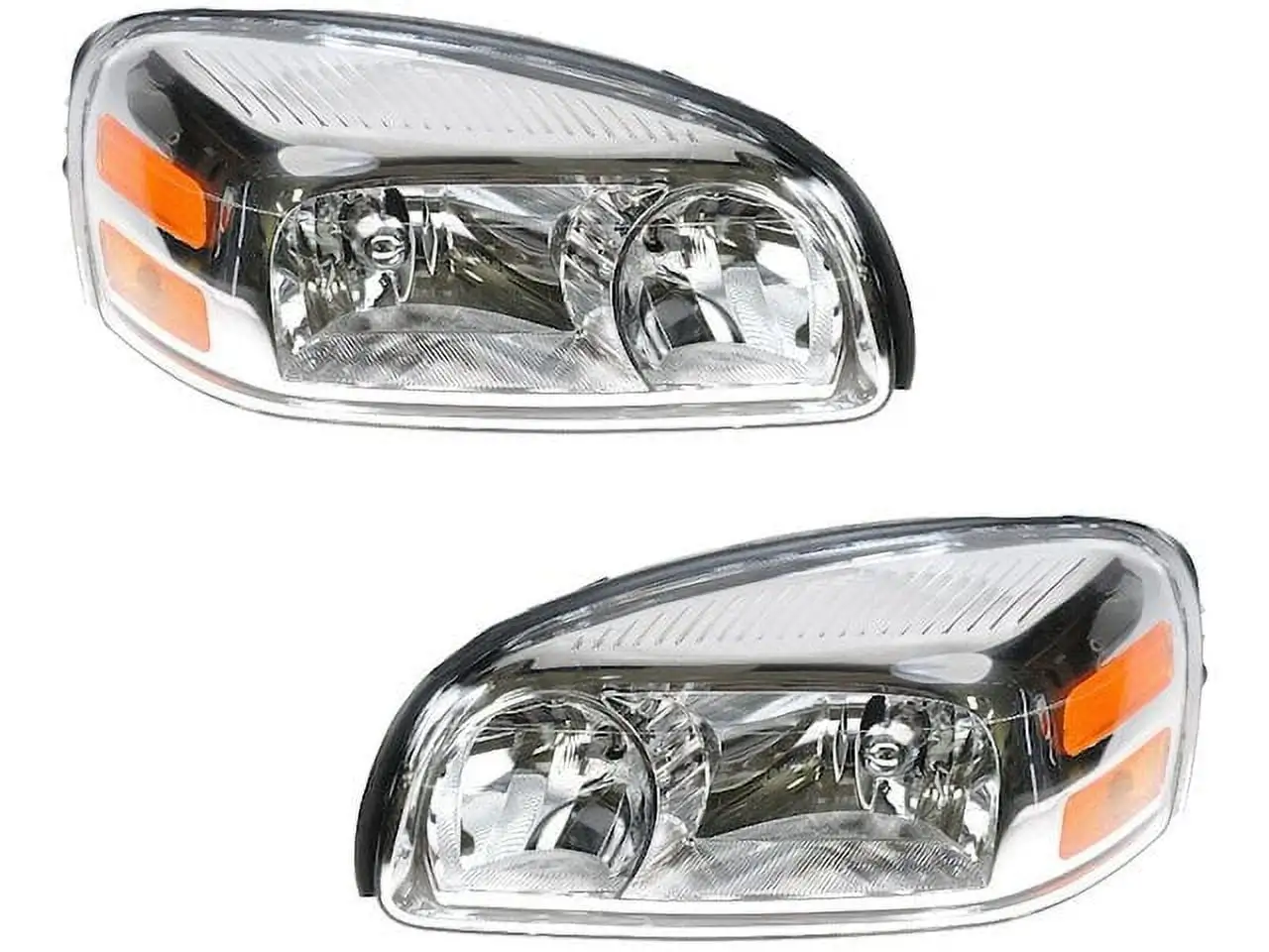 Headlight Assembly Set of 2 - Compatible with 2005 - 2008 Chevy Uplander 2006 2007