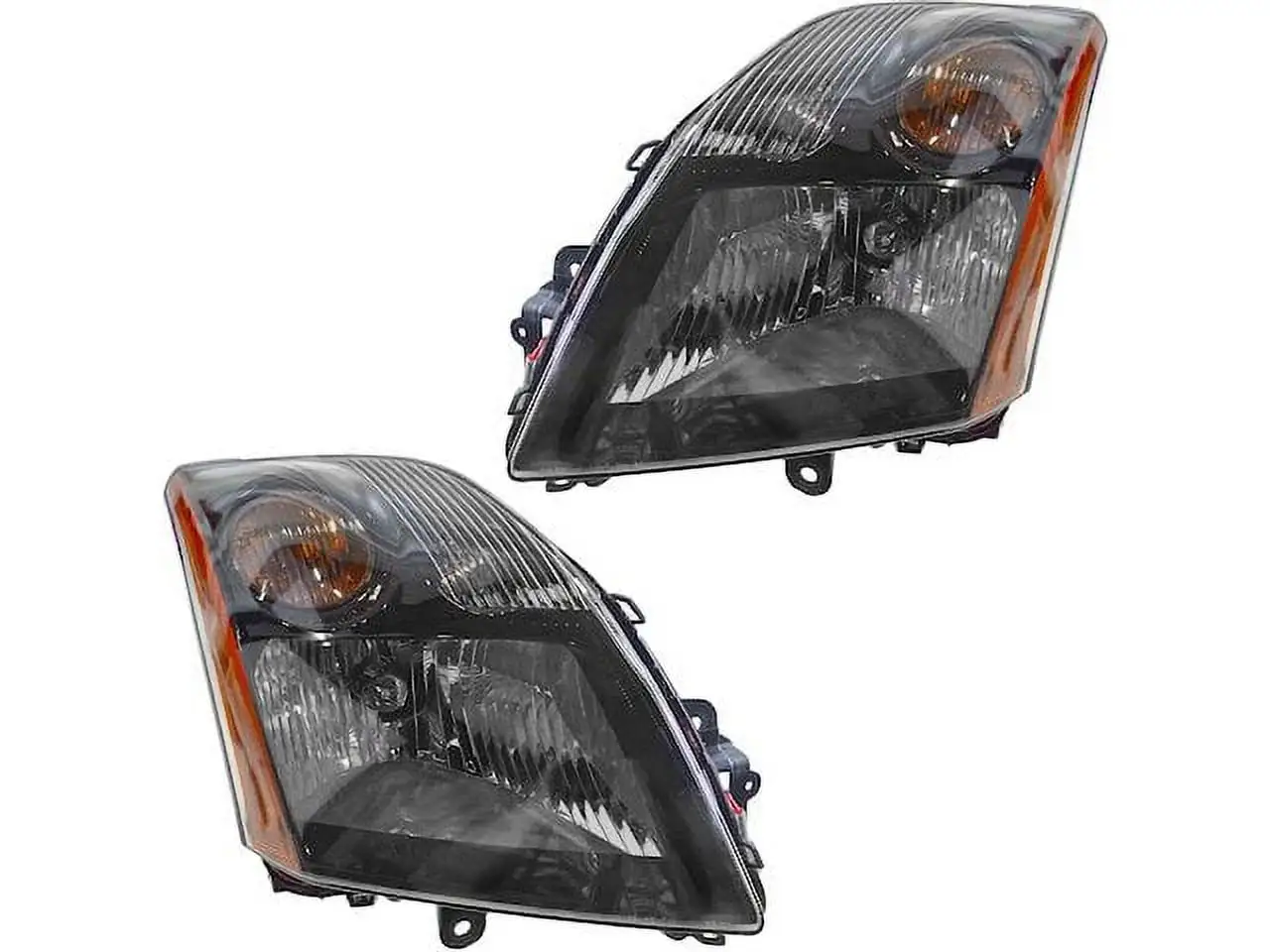 Headlight Assembly Set of 2 - Compatible with 2007 - 2009 Nissan Sentra SE-R and SE-R Spec V 2008