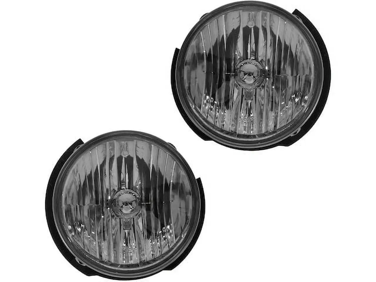 Headlight Assembly Set of 2 - Compatible with 2007 - 2017 Jeep Wrangler 2008 2009 2010 2011 2012 2013 2014 2015 2016