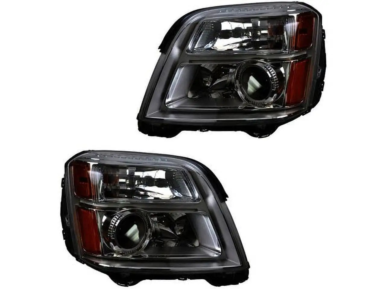 Headlight Assembly Set of 2 - Compatible with 2010 - 2015 GMC Terrain 2011 2012 2013 2014