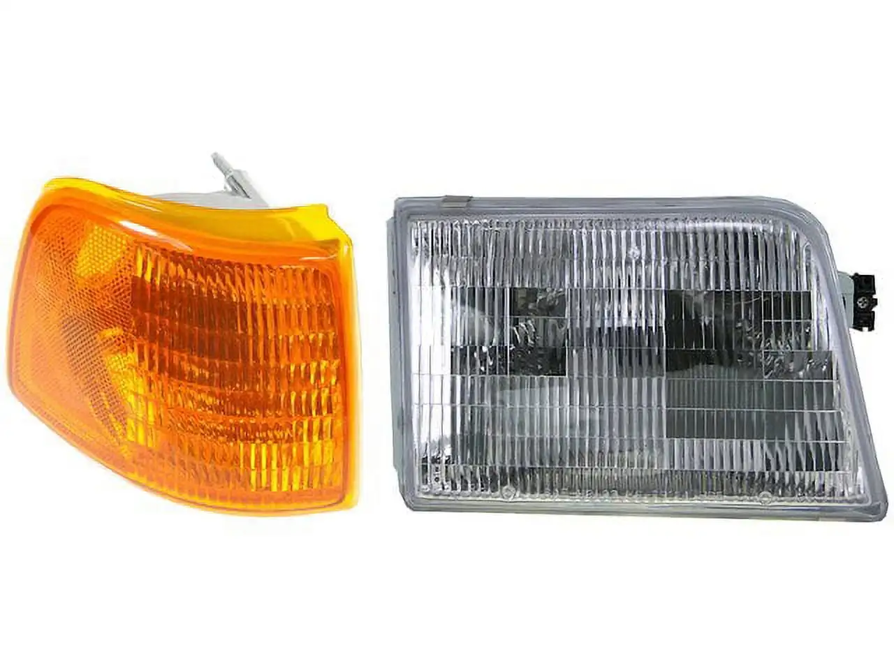 Headlight Assembly and Parking Light Kit 2 Piece - Compatible with 1993 - 1997 Ford Ranger 1994 1995 1996