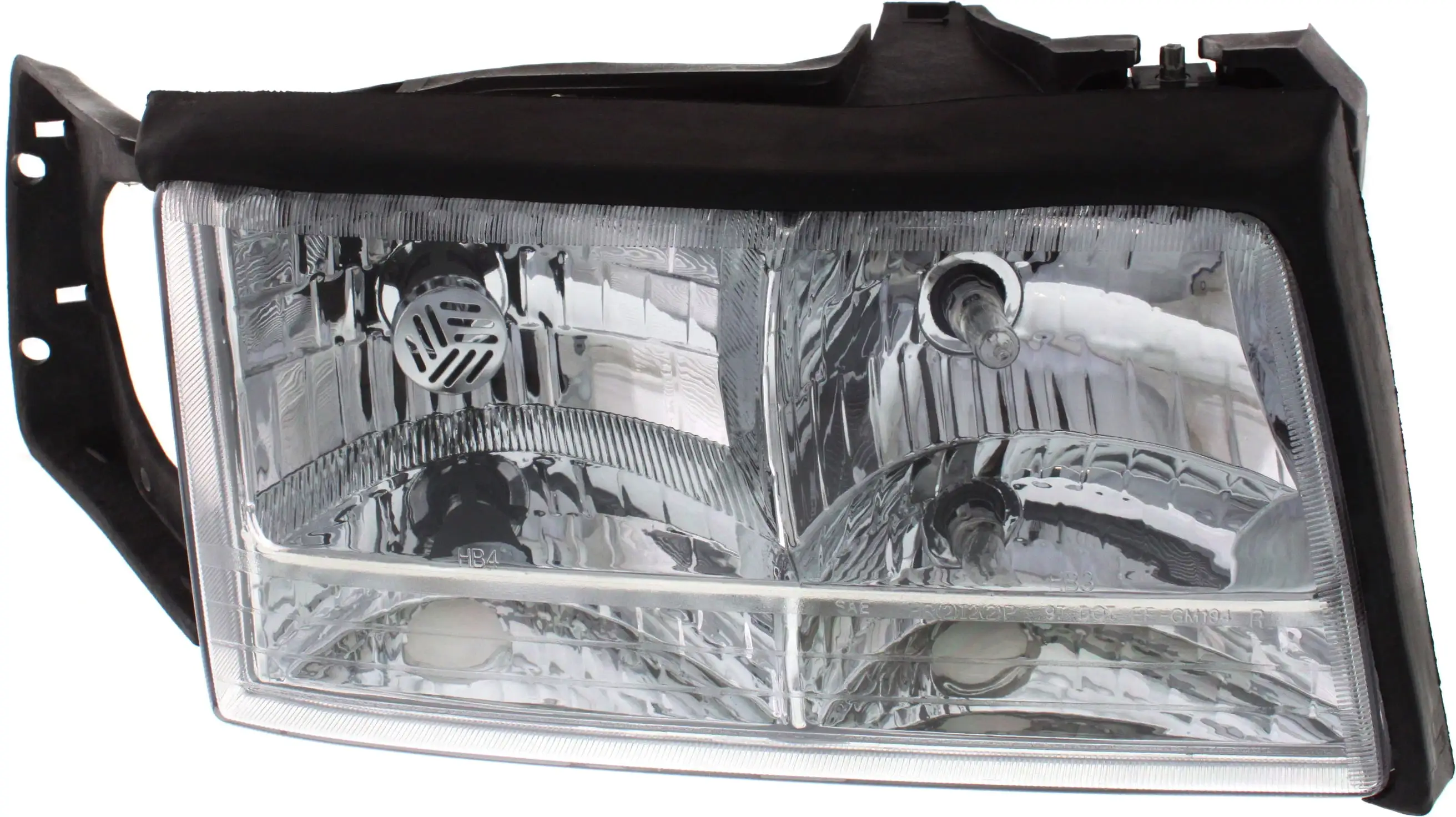 Headlight Compatible With 1997-1999 Cadillac DeVille Right Passenger Halogen With bulb(s)