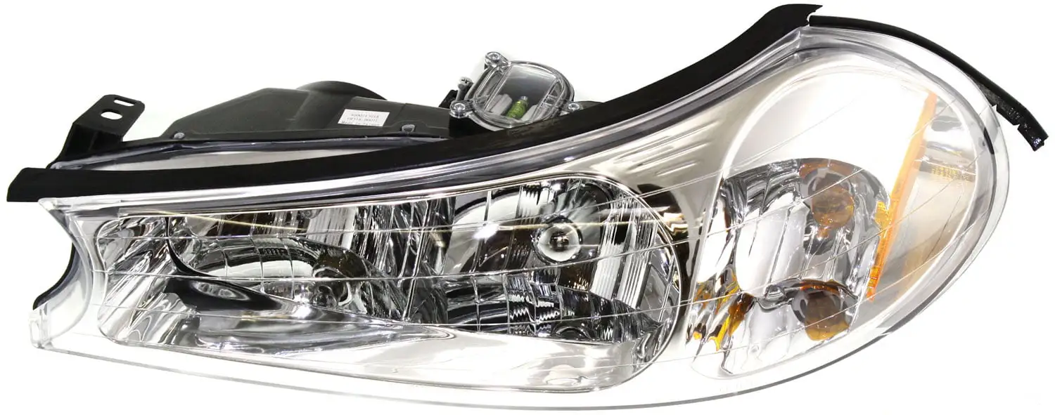 Headlight Compatible With 1998-2000 Ford Contour Left Driver Halogen With bulb(s)