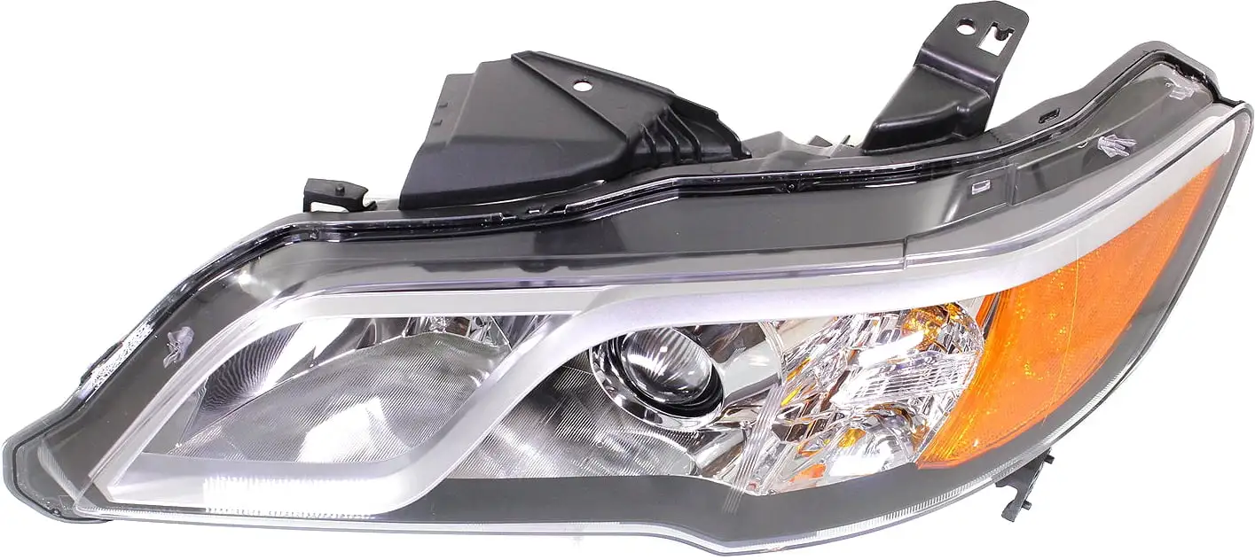 Headlight Compatible with ACURA RDX 2013-2015 LH Assembly Halogen