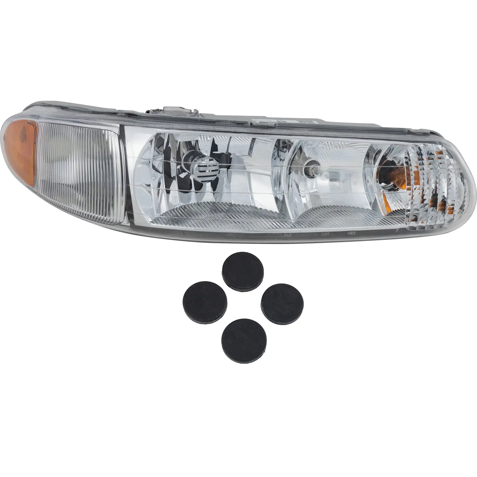 Headlight Compatible with BUICK CENTURY 1997-2005/REGAL 1997-2004 RH Assembly Halogen