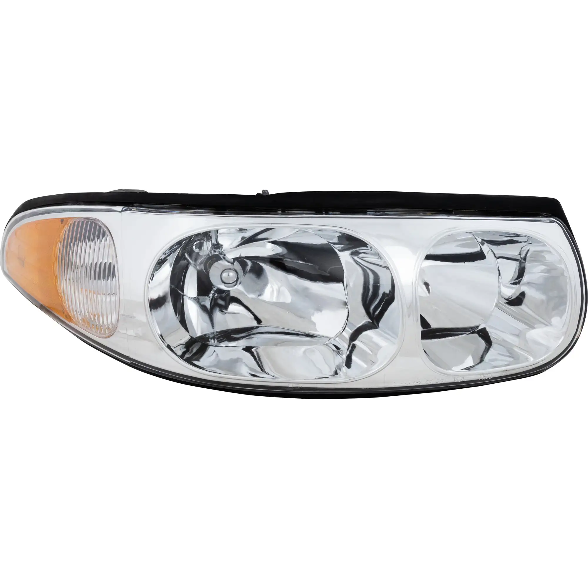 Headlight Compatible with BUICK LESABRE 00-00 RH Assembly Halogen Smooth High Beam Surface Custom Model