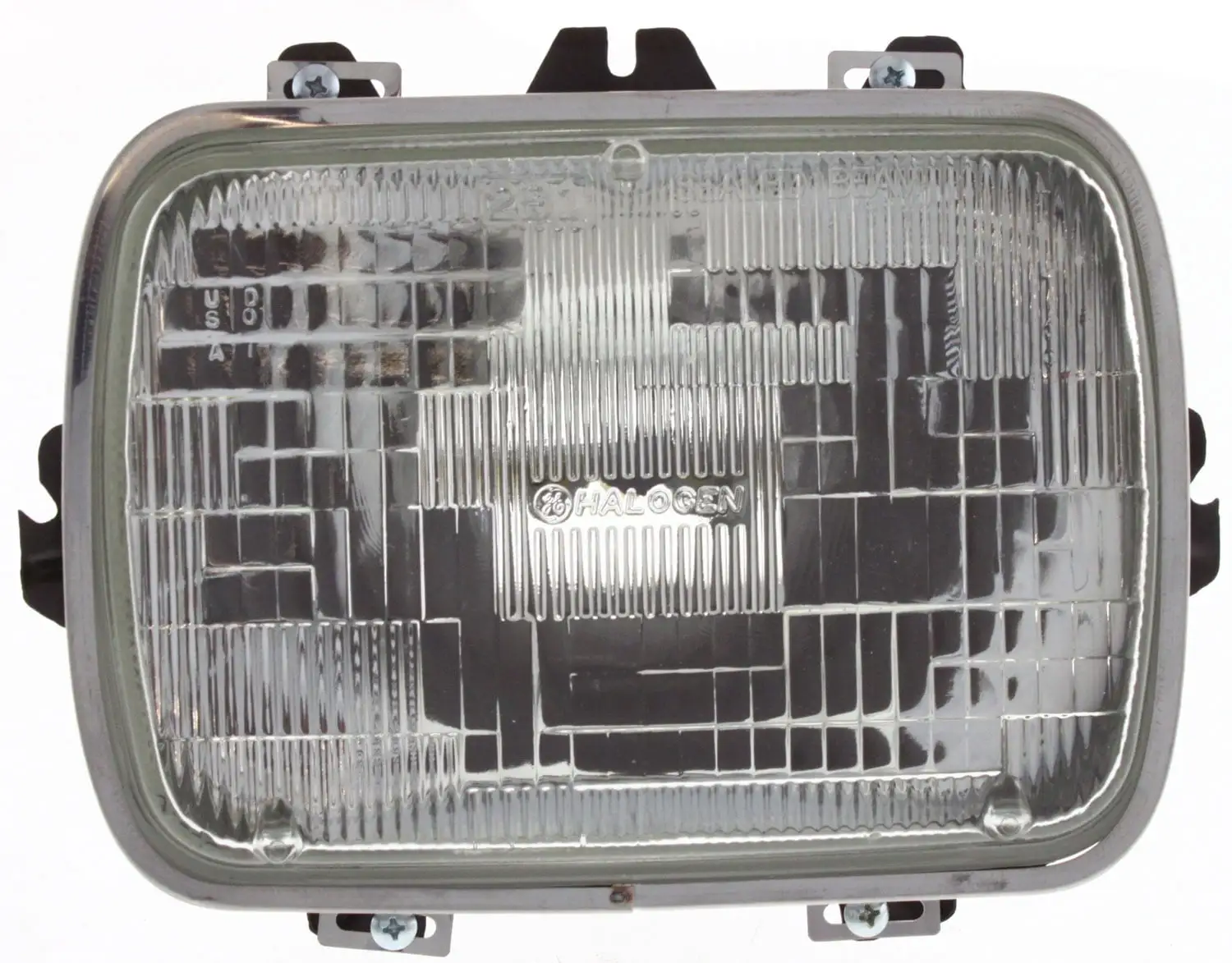 Headlight Compatible with CHEVROLET C/K FULL SIZE P/U 1978-2002/EXPRESS VAN 1996-2017 RH=LH Sealed Beam Assembly Halogen Capsule Style 6 x 8 in.