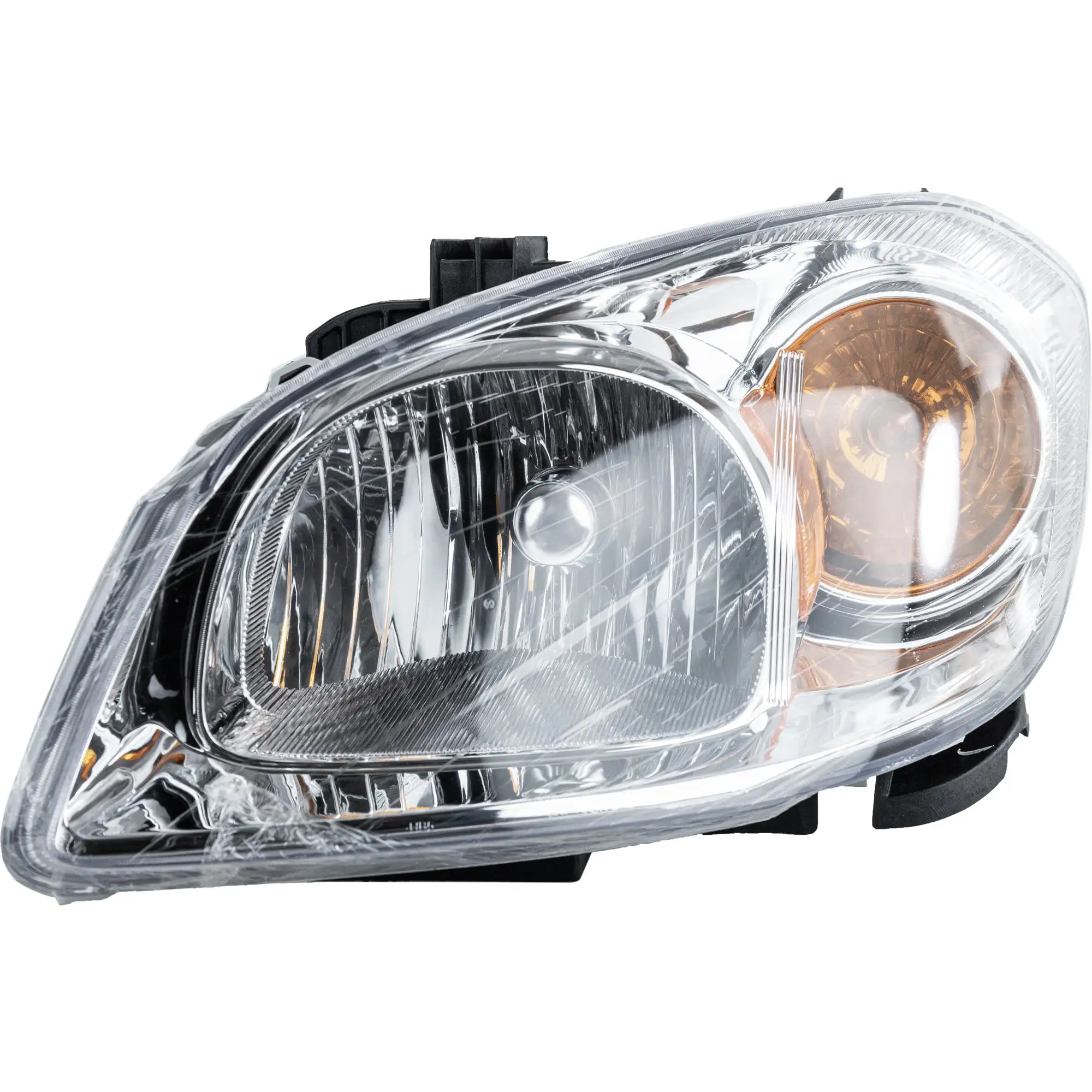 Headlight Compatible with CHEVROLET COBALT 05-10 LH Assembly Halogen Clear Lens w/Bracket