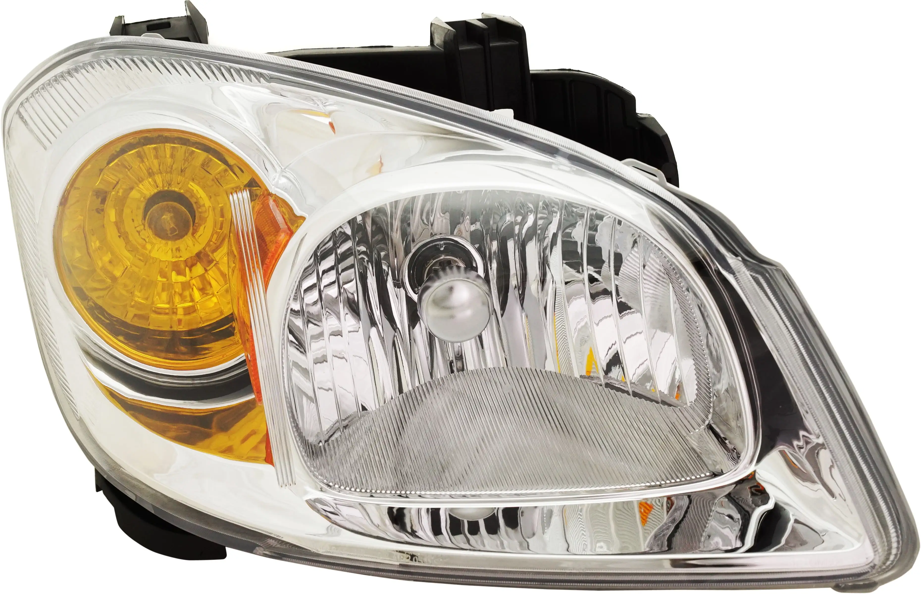 Headlight Compatible with CHEVROLET COBALT 2005-2010 RH Assembly Halogen Clear Lens with Bracket