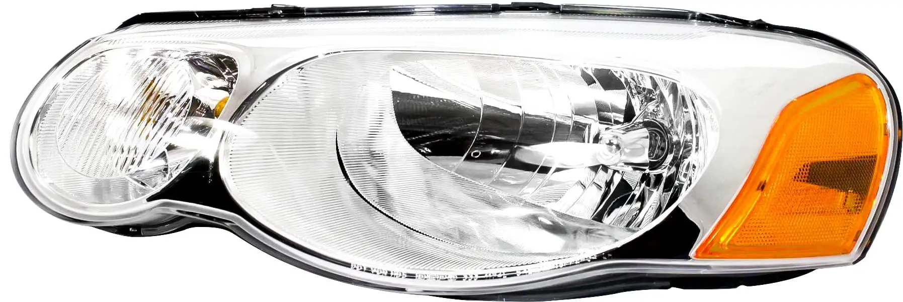 Headlight Compatible with CHRYSLER SEBRING 04-06 LH Assembly Halogen Convertible/Sedan