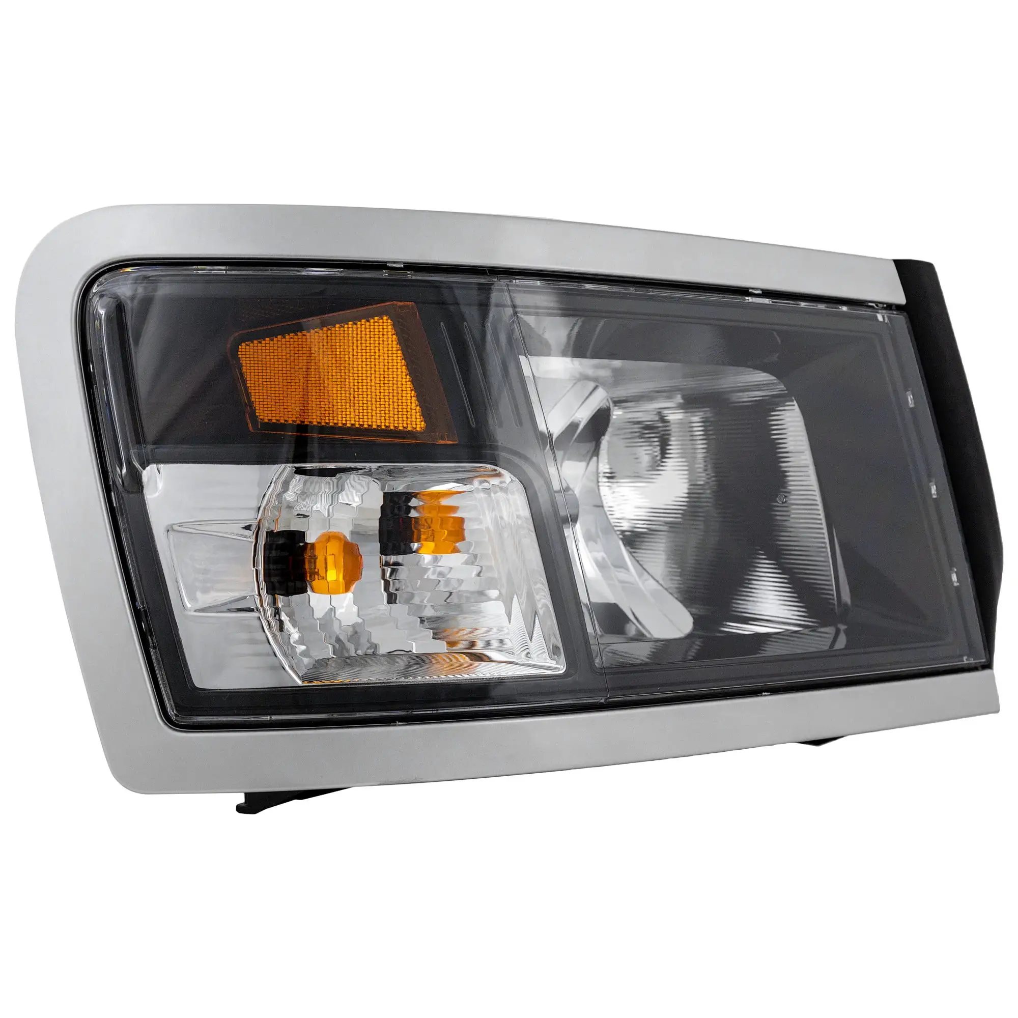 Headlight Compatible with DODGE DAKOTA 2008-2011 RH Assembly Halogen Black Interior