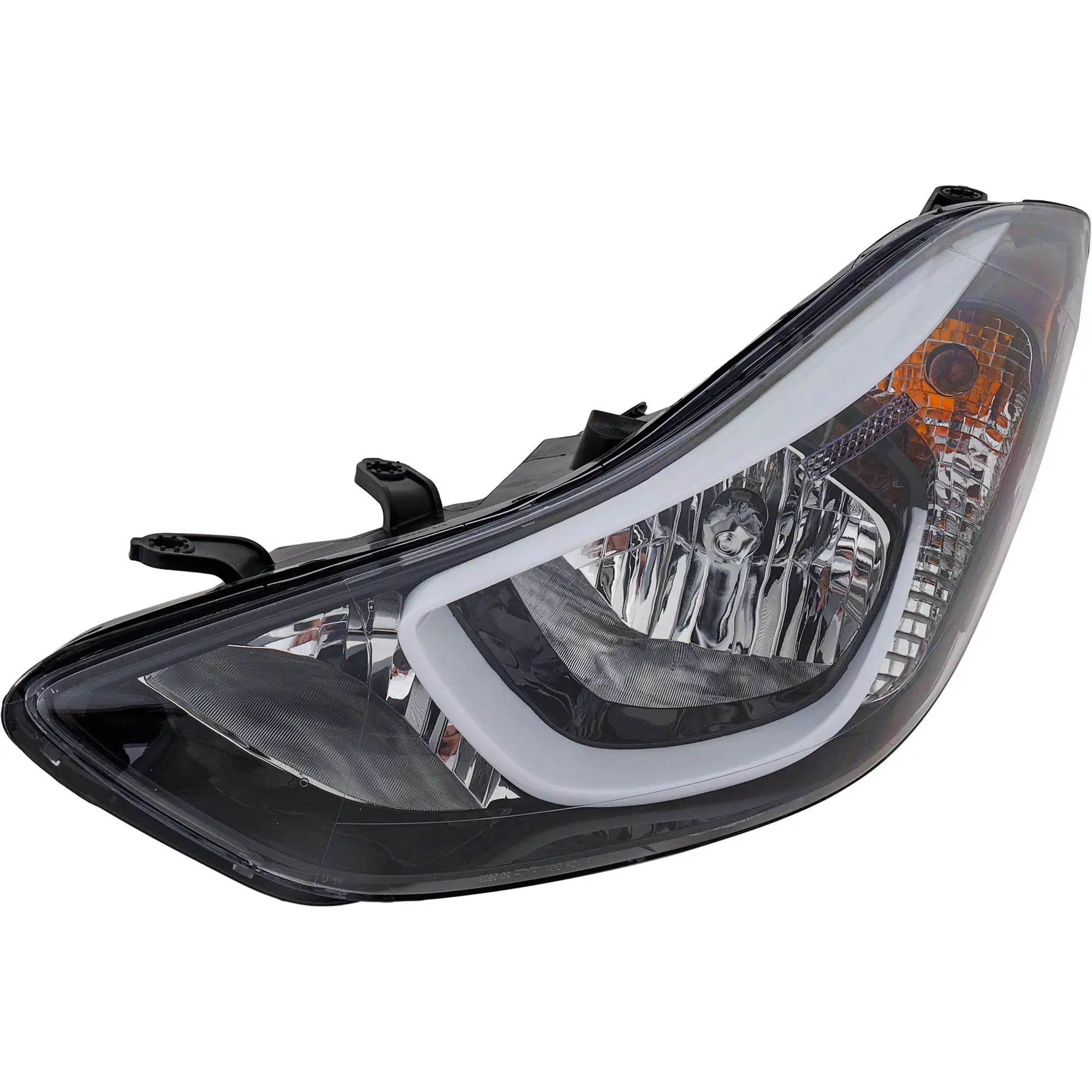 Headlight Compatible with HYUNDAI ELANTRA 2014-2016 LH Assembly Halogen Sedan USA Built