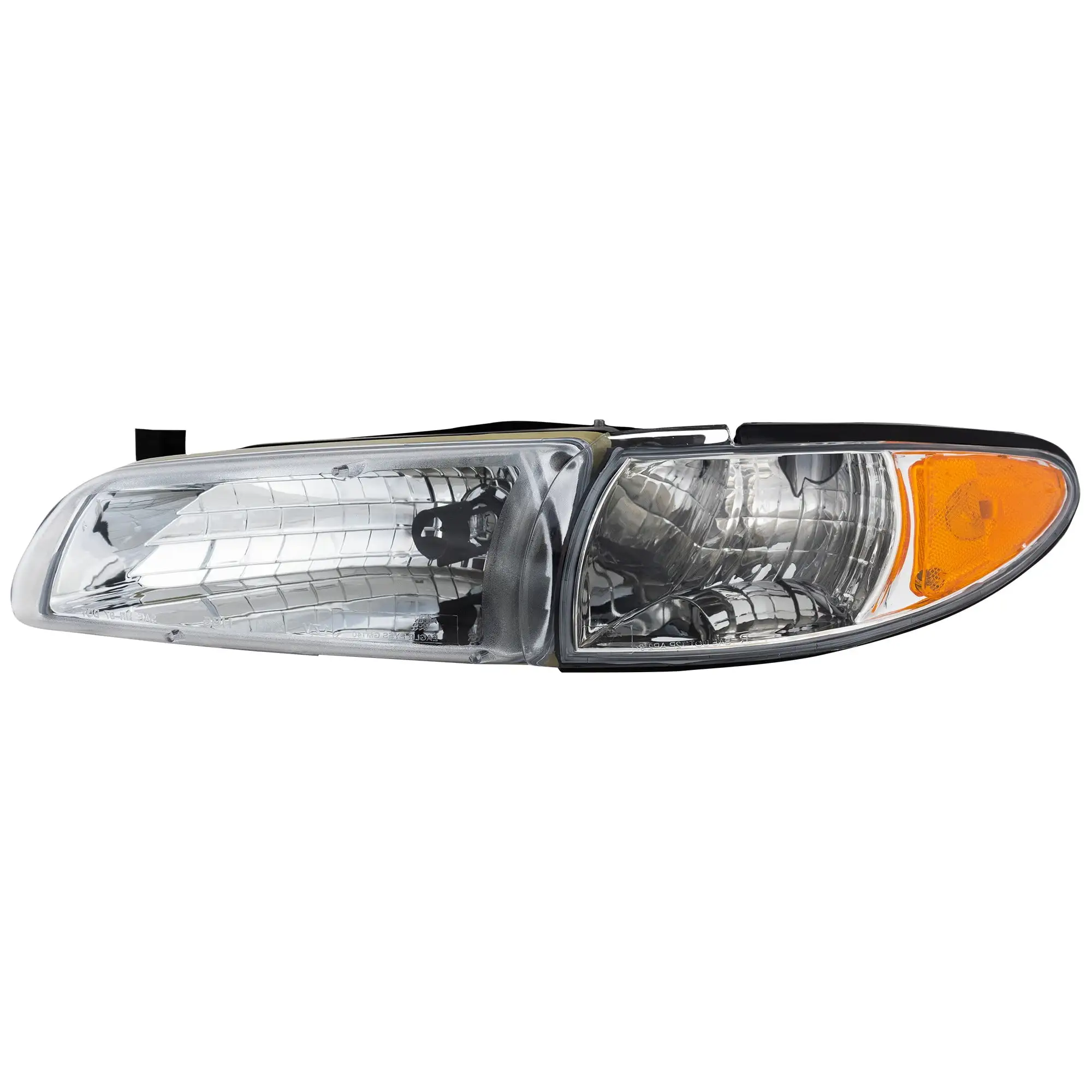 Headlight Compatible with PONTIAC GRAND PRIX 1997-2003 LH Assembly Halogen Coupe/Sedan