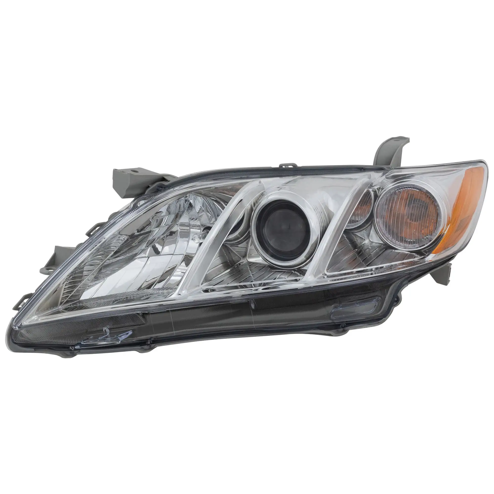 Headlight Compatible with TOYOTA CAMRY 2007-2009 LH Assembly Halogen Base/CE/LE/XLE Models USA Built - CAPA