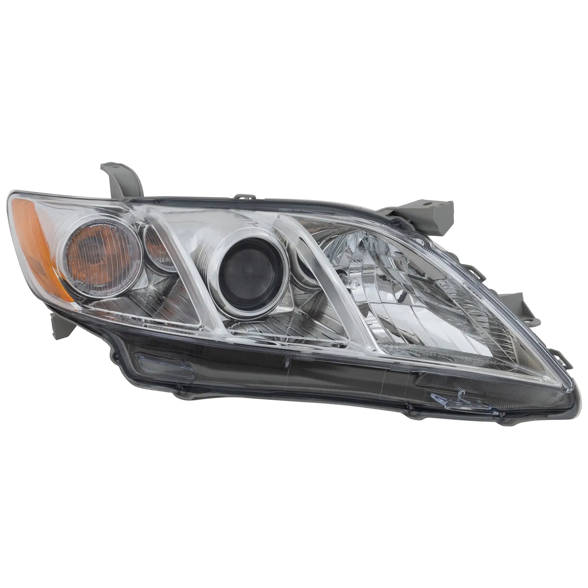 Headlight Compatible with TOYOTA CAMRY 2007-2009 RH Assembly Halogen Base/CE/LE/XLE Models USA Built - CAPA