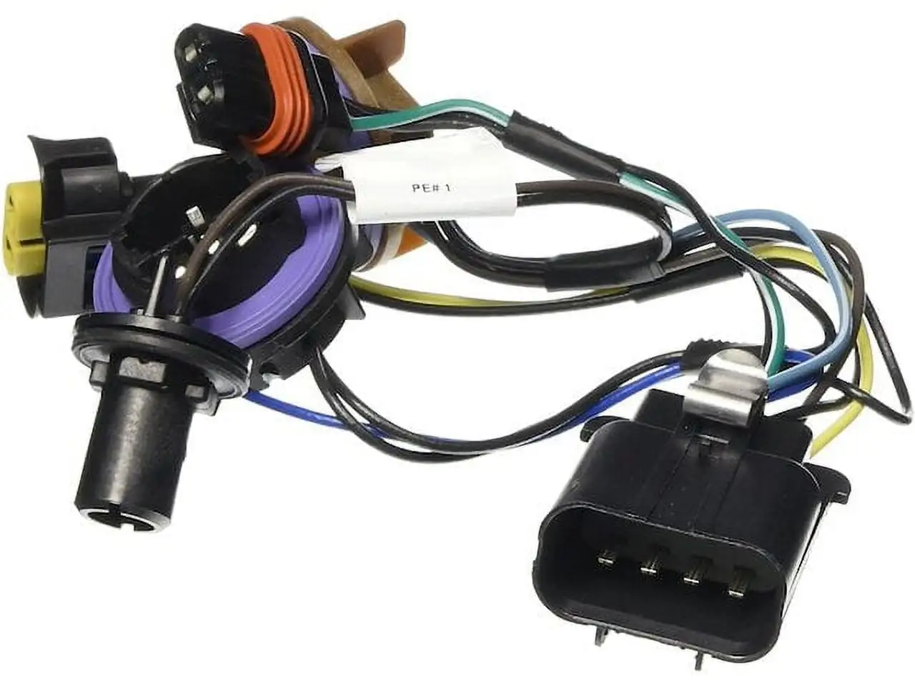 Headlight Wiring Harness - Compatible with 2007 - 2014 Chevy Tahoe 2008 2009 2010 2011 2012 2013