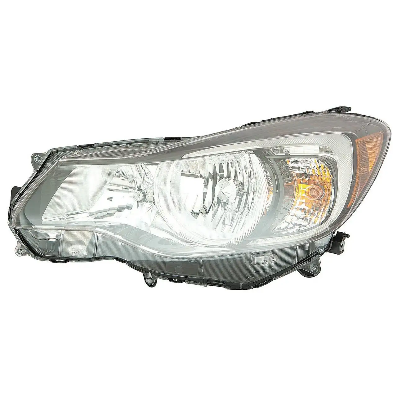 KAI New CAPA Certified Standard Replacement Driver Side Headlight Assembly. Fits 2015-2016 Subaru Impreza