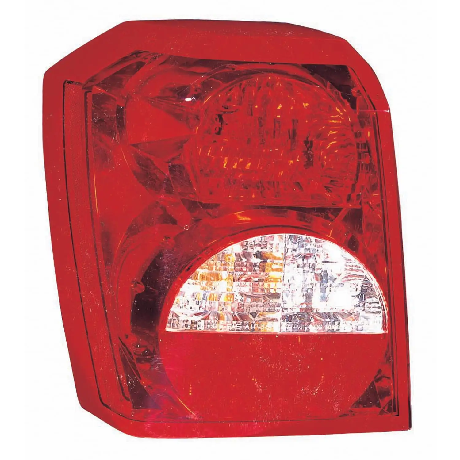 KAI New CAPA Certified Standard Replacement Driver Side Outer Tail Light Lens And Housing. Fits 2013-2015 Toyota Rav4